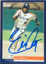 Eric Anthony Signed 1994 Score Baseball Card - Houston Astros #400