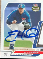 Eric Hinske Signed 2003 Fleer Focus Jersey Edition Baseball Card - Toronto Blue Jays
