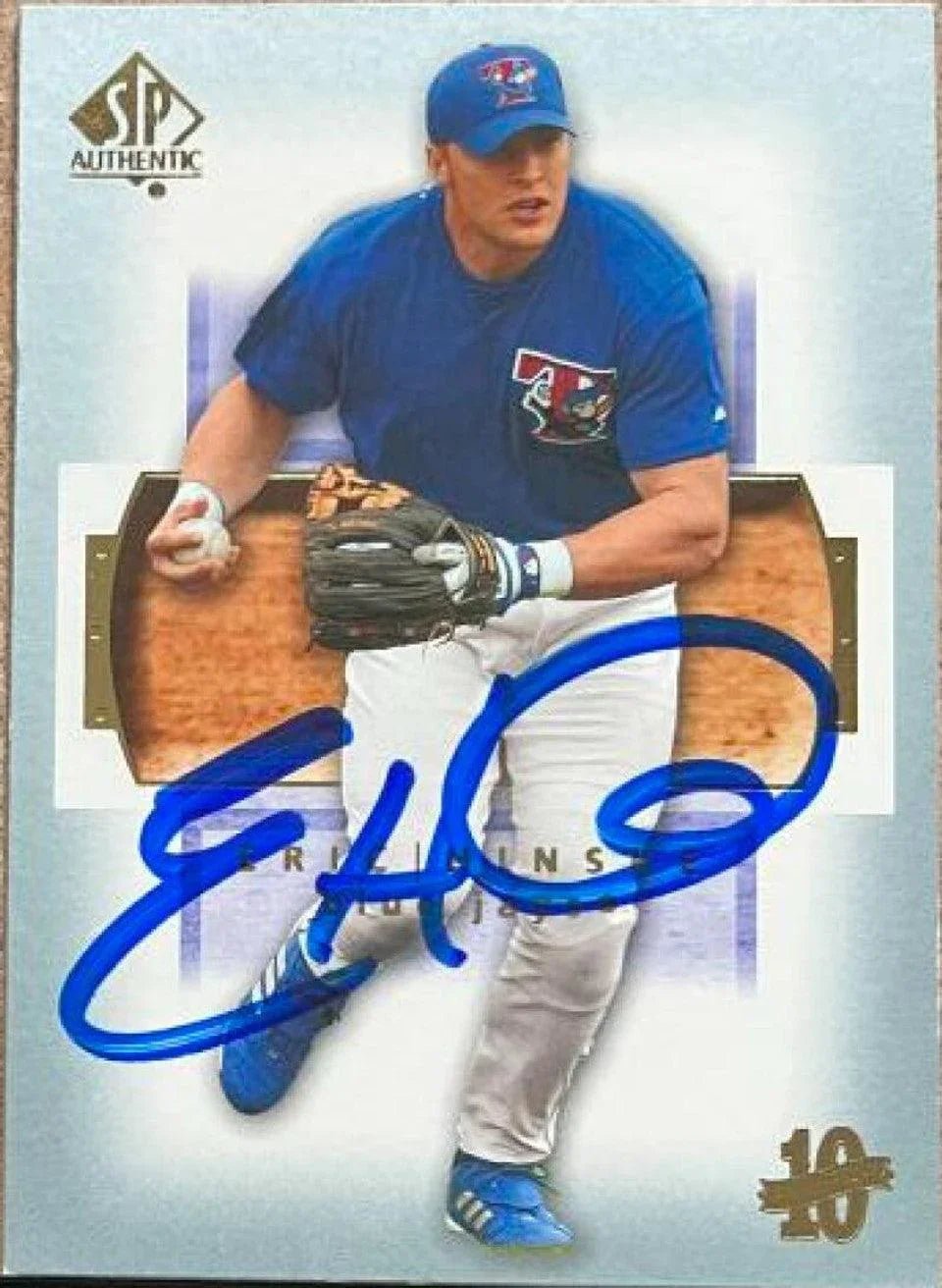 Eric Hinske Signed 2003 SP Authentic Baseball Card - Toronto Blue Jays