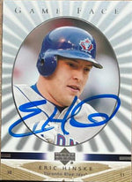 Eric Hinske Signed 2003 Upper Deck Game Face Baseball Card - Toronto Blue Jays - PastPros