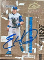 Eric Hinske Signed 2004 Donruss Leather & Lumber Baseball Card - Toronto Blue Jays
