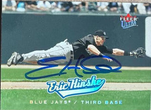 Eric Hinske Signed 2005 Fleer Ultra Baseball Card - Toronto Blue Jays