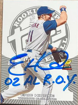 Eric Hinske Signed 2005 Topps Rookie Cup Baseball Card - Toronto Blue Jays w/ROY Insc - PastPros