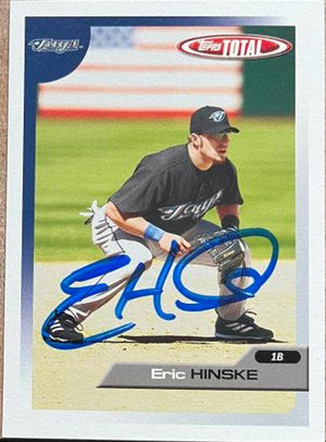 Eric Hinske Signed 2005 Topps Total Baseball Card - Toronto Blue Jays - PastPros