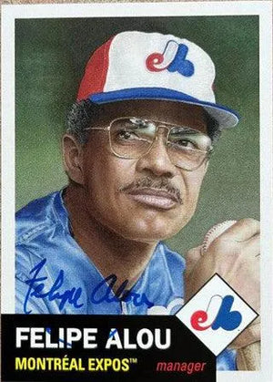 Felipe Alou Signed 2023 Topps Living Baseball Card - Montreal Expos - PastPros