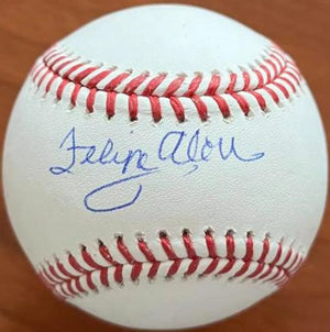 Felipe Alou Signed Rawlings Official MLB Baseball