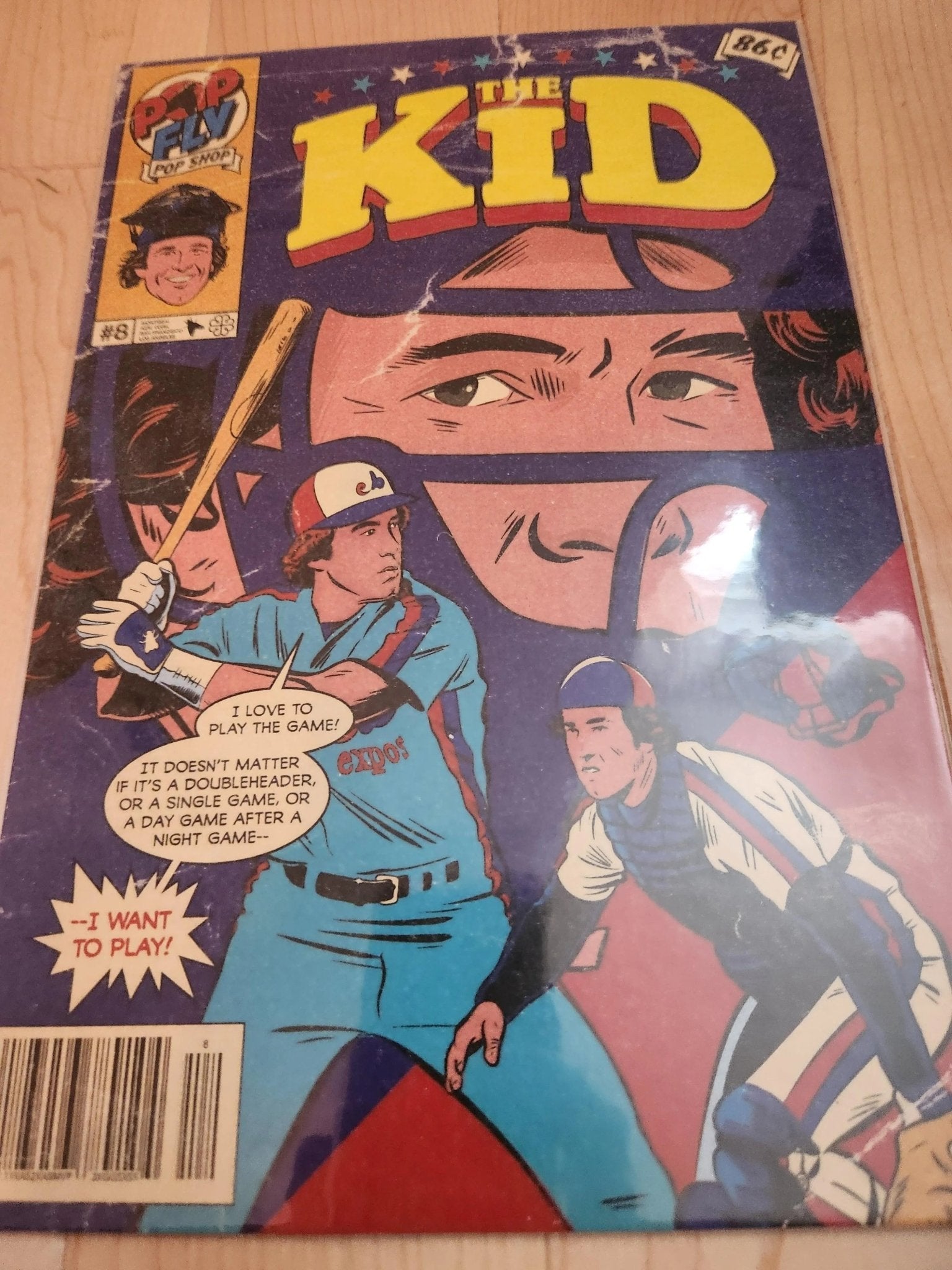 Gary Carter "The Kid" Pop Fly Pop Shop Print #98 – Signed by Daniel Jacob Horine