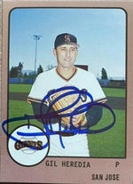 Gil Heredia Signed 1988 ProCards Baseball Card - San Jose Giants