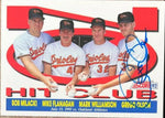 Gregg Olson Signed 1992 Score Baseball Card - Baltimore Orioles #427