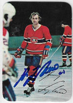 Guy Lafleur Signed 1978-79 Topps Insert Hockey Card - Montreal Canadiens
