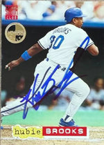 Hubie Brooks Signed 1994 Stadium Club Members Only Baseball Card - Kansas City Royals