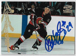 Igor Kravchuk Signed 1997-98 Pacific Paramount Hockey Card - Ottawa Senators