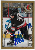 Igor Kravchuk Signed 1998-99 O-Pee-Chee Hockey Card - Ottawa Senators