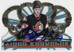 Igor Kravchuk Signed 1998-99 Pacific Crown Royale Hockey Card - Ottawa Senators