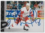 Igor Larionov Signed 1996-97 Upper Deck Hockey Card - Detroit Red Wings
