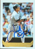 Jack Clark Signed 1993 Topps Gold Baseball Card - Boston Red Sox