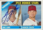 Jake Lamb Signed 2015 Topps Heritage Baseball Card - Arizona Diamondbacks