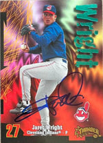 Jaret Wright Signed 1998 Circa Thunder Baseball Card - Cleveland Indians
