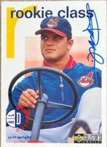 Jaret Wright Signed 1998 Collector's Choice Baseball Card - Cleveland Indians