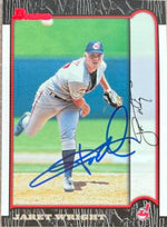Jaret Wright Signed 1999 Bowman Baseball Card - Cleveland Indians - PastPros