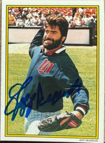 Jeff Reardon Signed 1989 Topps All-Star Glossy Baseball Card - Minnesota Twins