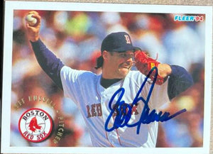 Jeff Russell Signed 1994 Fleer Baseball Card - Boston Red Sox