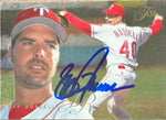 Jeff Russell Signed 1995 Flair Baseball Card - Texas Rangers