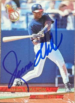 Jerome Walton Signed 1993 Fleer Ultra Baseball Card - Chicago Cubs #526