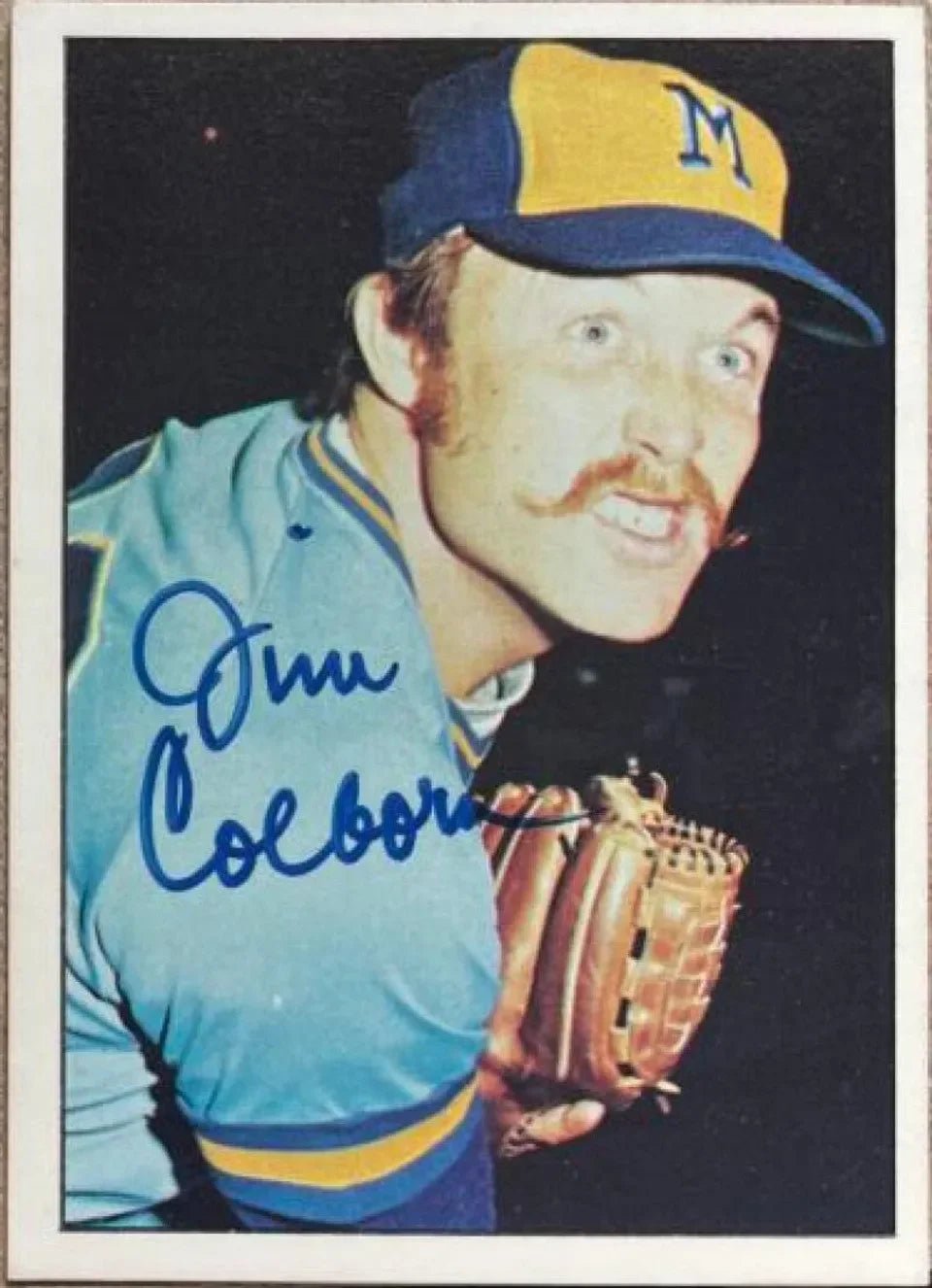 Jim Colborn Signed 1976 SSPC Baseball Card - Milwaukee Brewers
