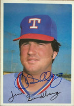 Jim Sundberg Signed 1981 Topps Giant Photo Cards Texas Rangers Baseball Card - Texas Rangers #NNO