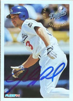 Jody Reed Signed 1994 Fleer Baseball Card - Los Angeles Dodgers #521