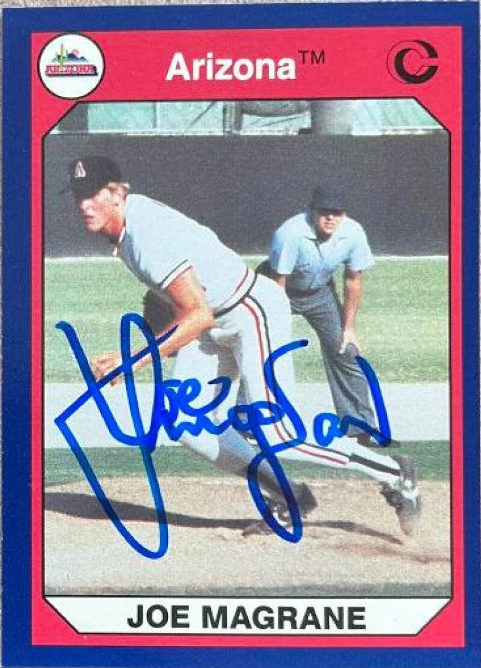 Joe Magrane Signed 1990 Collegiate Collection Baseball Card - Arizona Wildcats