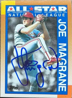 Joe Magrane Signed 1990 Topps All-Star Baseball Card - St Louis Cardinals