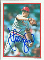 Joe Magrane Signed 1990 Topps All-Star Glossy Collector's Edition Baseball Card - St Louis Cardinals