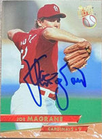 Joe Magrane Signed 1993 Fleer Ultra Baseball Card - St Louis Cardinals