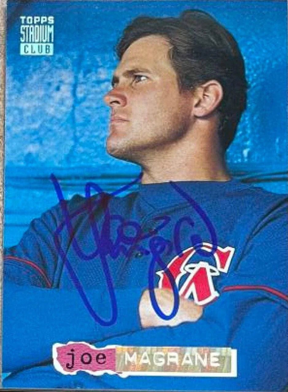 Joe Magrane Signed 1994 Stadium Club Golden Rainbow Baseball Card - California Angels