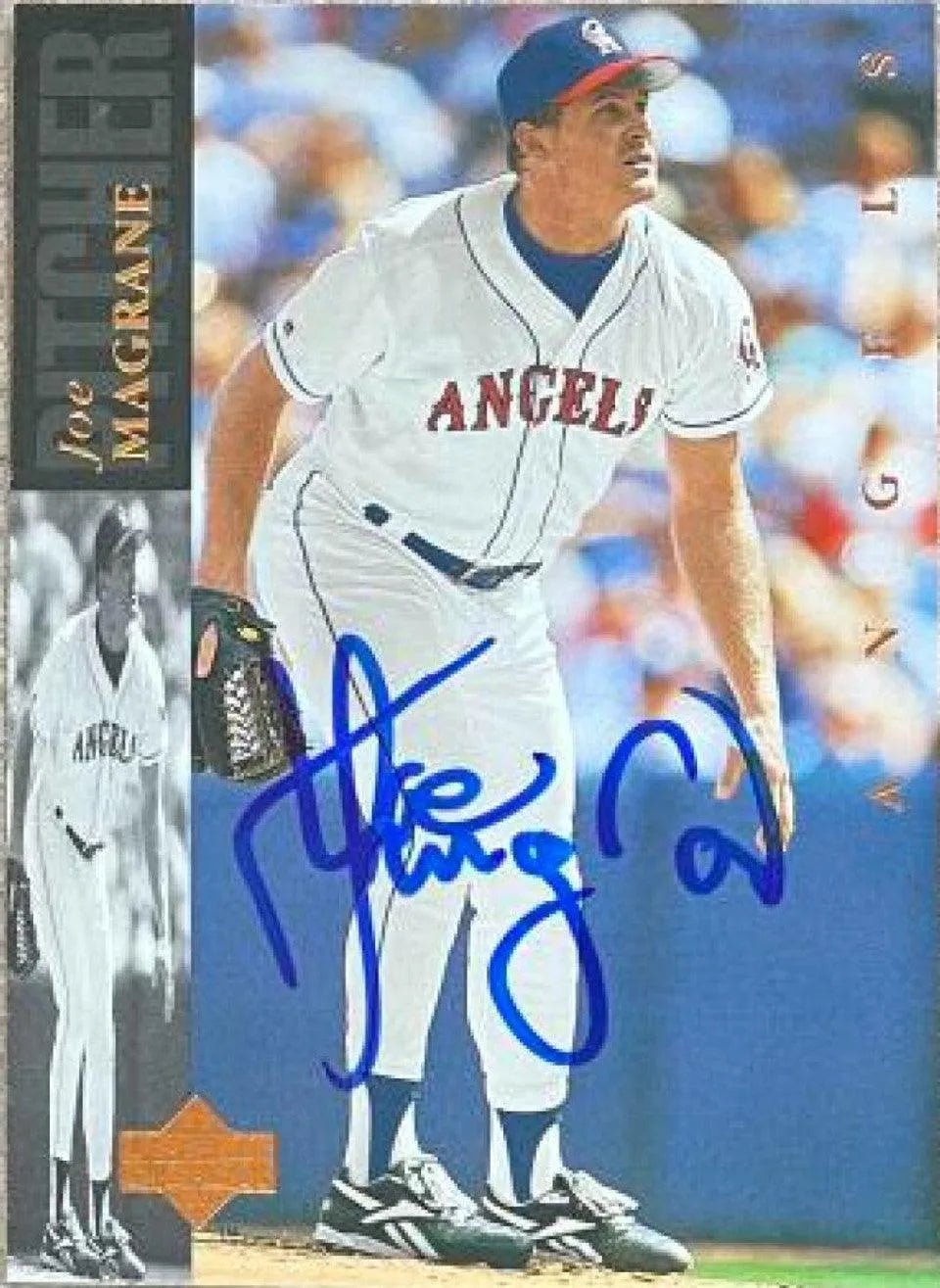 Joe Magrane Signed 1994 Upper Deck Baseball Card - California Angels