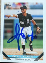 Joey Cora Signed 1993 Topps Baseball Card - Chicago White Sox