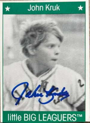 John Kruk Signed 1991 More LIttle Big Leaguers Baseball Card - Philadelphia Phillies - PastPros