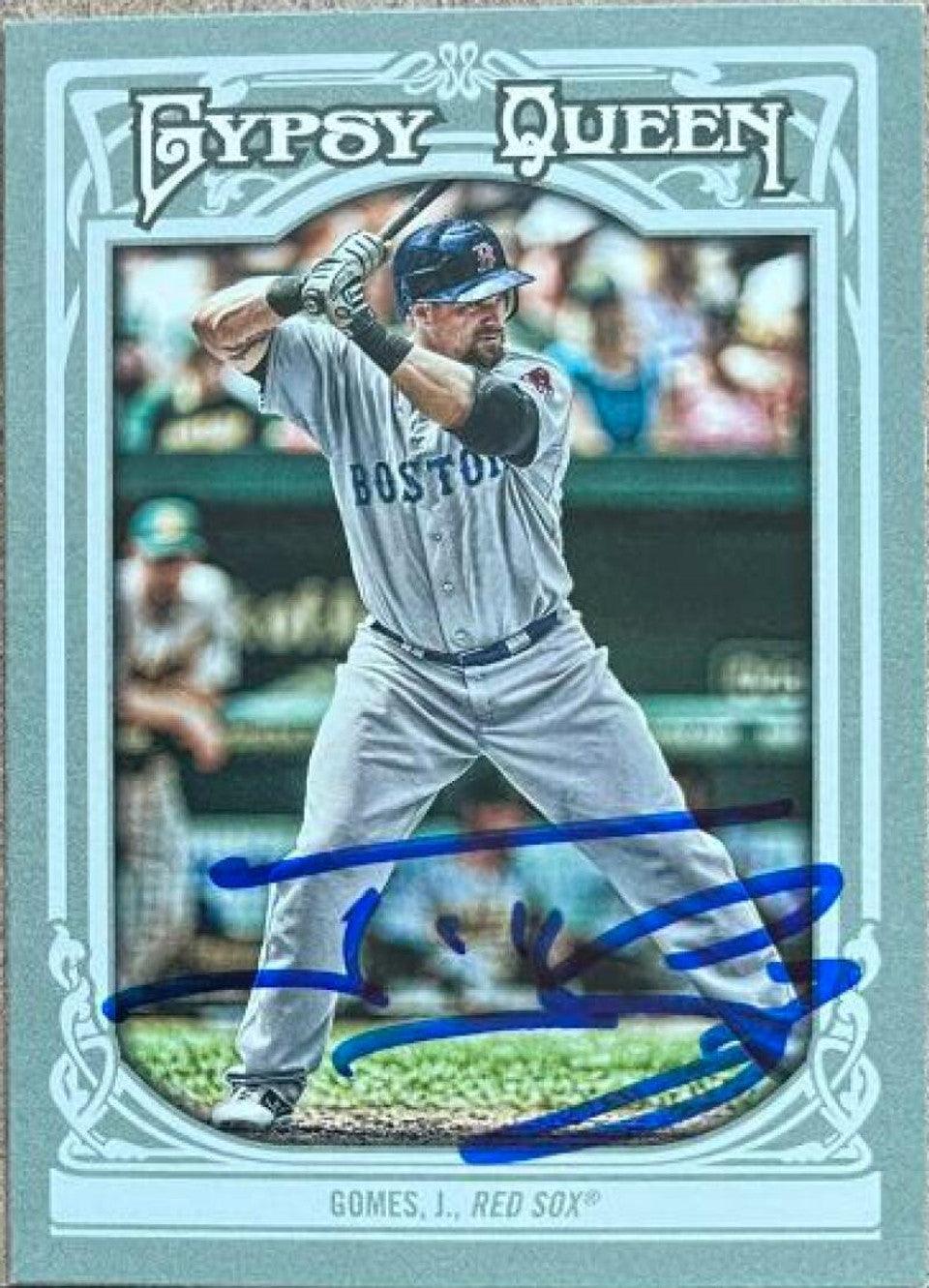 Jonny Gomes Signed 2013 Gypsy Queen Baseball Card - Boston Red Sox - PastPros