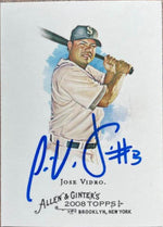 Jose Vidro Signed 2008 Topps Allen & Ginter Baseball Card - Seattle Mariners - PastPros