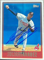 Julian Tavarez Signed 1997 Topps Baseball Card - Cleveland Indians