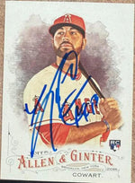 Kaleb Kowart Signed 2016 Allen & Ginter Baseball Card - Los Angeles Angels