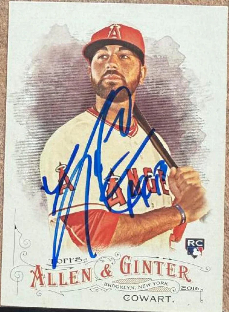 Kaleb Kowart Signed 2016 Allen & Ginter Baseball Card - Los Angeles Angels