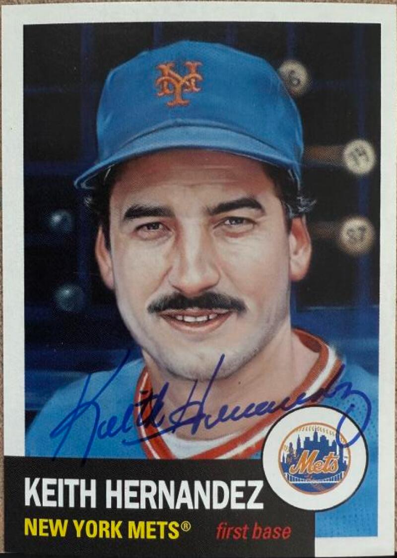 Keith Hernandez 2023 Topps Living Baseball Card - New York Mets #634 PR2193 Artist: Jared Kelley