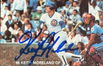 Keith Moreland Signed 1984 7-Up Baseball Card - Chicago Cubs #6