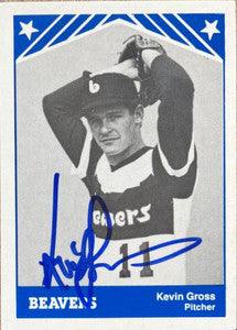 Kevin Gross Signed 1983 TCMA Baseball Card - Portland Beavers - PastPros