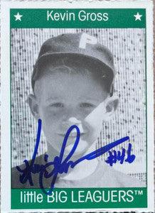 Kevin Gross Signed 1991 More Little Big Leaguers Baseball Card - PastPros