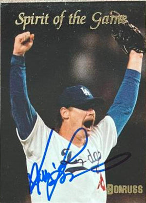 Kevin Gross Signed 1993 Donruss Spirit of the Game Baseball Card - Los Angeles Dodgers - PastPros