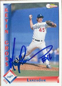 Kevin Gross Signed 1993 Pacific Spanish Baseball Card - Los Angeles Dodgers - PastPros